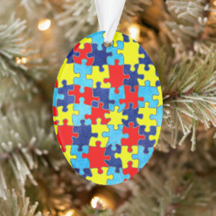 Autism Awareness-Puzzle von Shirley Taylor Ornament
