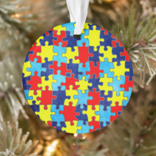 Autism Awareness-Puzzle von Shirley Taylor Ornament