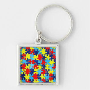 Autism Awareness-Puzzle von Shirley Taylor Schlüsselanhänger