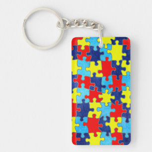 Autism Awareness-Puzzle von Shirley Taylor Schlüsselanhänger