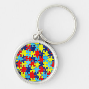 Autism Awareness-Puzzle von Shirley Taylor Schlüsselanhänger