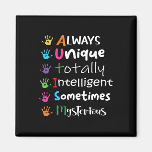 AUTISM AWARENESS Support Autismus Kids for Mama Va Magnet