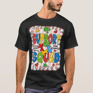 Autism Awareness Support Squad Acceptance T-Shirt
