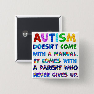 AUTISM Eltern geben nie auf Button