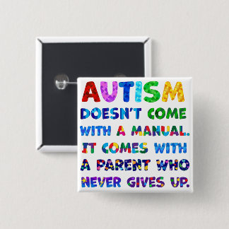 AUTISM Eltern geben nie auf Button