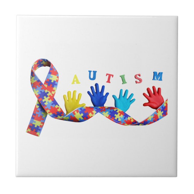 Autism Fliese (Vorderseite)