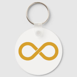 Autism Gold Infinity Schlüsselanhänger