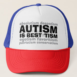 AUTISM IST BEST 'TISM Trucker Hat Truckerkappe