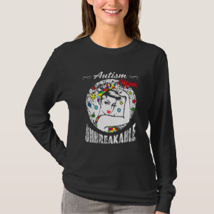 Autism-Mama Unzerbrechliches T-Shirt Autism Awaren