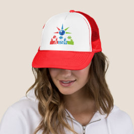 Autism-Mütze Truckerkappe
