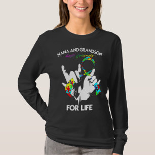 Autism-Nana und Grandson Die besten Freunde des Le T-Shirt