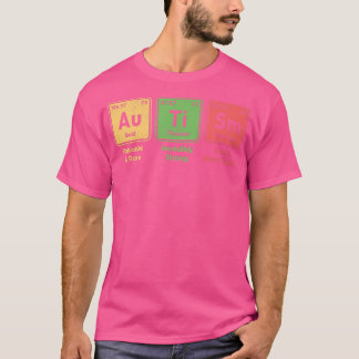 Autism Periodic Table Elements Spelling Autistic B T-Shirt