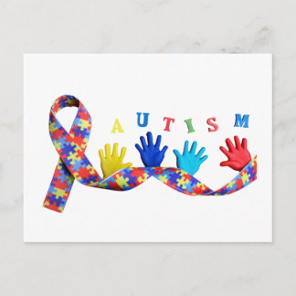 Autism Postkarte