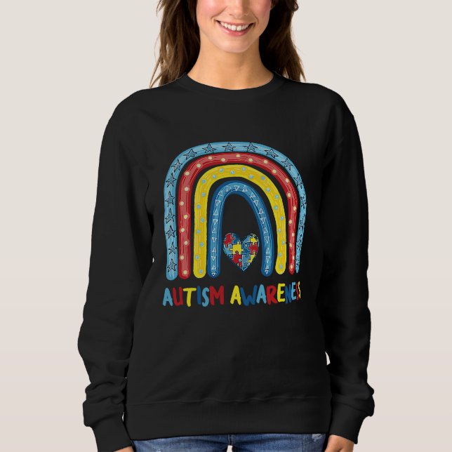Autism Rainbow Sweatshirt (Vorderseite)