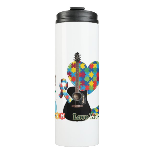 Autism Thermosbecher (Vorderseite)
