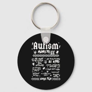 Autism Welt Tour Autism Bewusstsein Schlüsselanhänger
