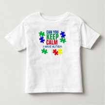 Autisme Calm# _ T-shirt Jersey fin Toddler