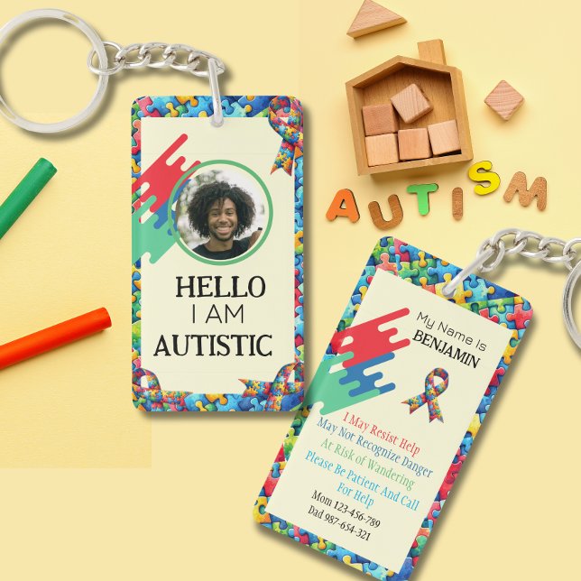 Autisme ID Alerte Médicale enfant ou adulte (Créateur téléchargé)