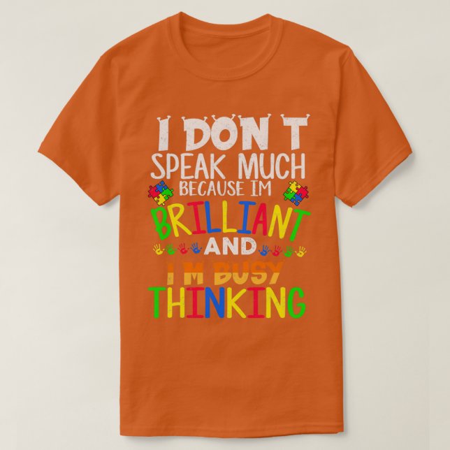 Autismus 3 T-Shirt (Design vorne)