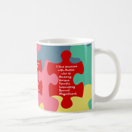 Autismus Akrostik Kaffeetasse
