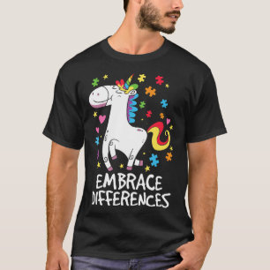 Autismus-Akzeptiere Unterschiede Autism Awareness T-Shirt