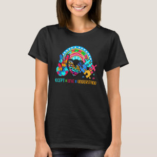 Autismus Akzeptieren Liebe verstehen Puzzleteile K T-Shirt