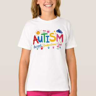 Autismus Akzeptieren Verstehen Lieben T-Shirt