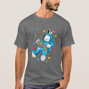 Autismus Astronautin Kostümautismus Bewusstsein Fu T-Shirt