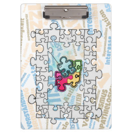 Autismus Autism  Klemmbrett