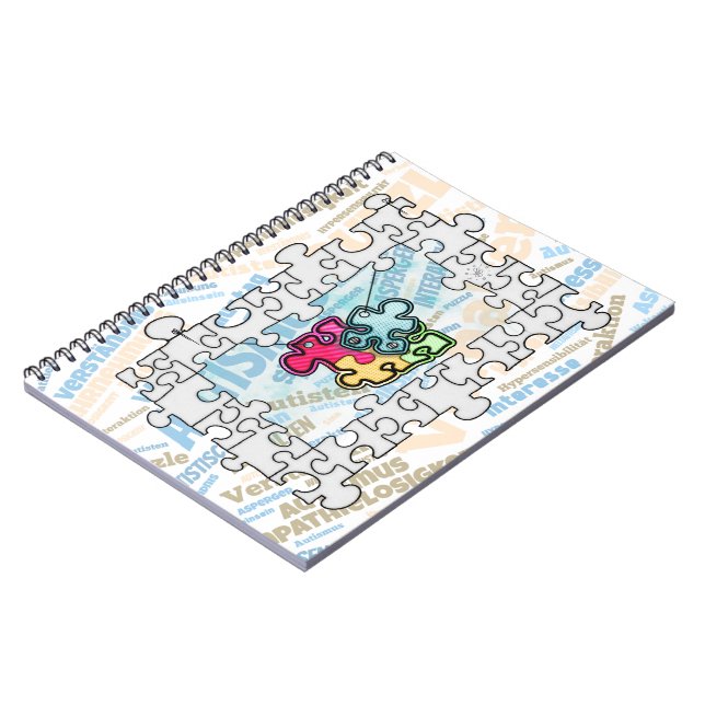 Autismus Autism  Notizblock (Linke Seite)