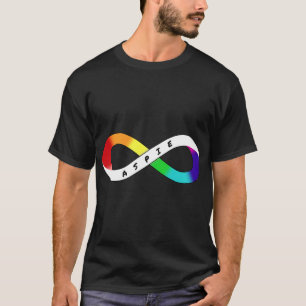 Autismus-Autismus-Aspie Neurodiversität Regenbogen T-Shirt