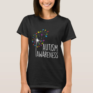 Autismus-Autismus-Bewusstsein Löwenzahn-Puzzleteil T-Shirt
