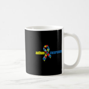 Autismus Autismus Bewusstsein Ribbon Piece Geschen Kaffeetasse