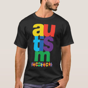 Autismus-Autismus Denk außerhalb der Kiste Umarme T-Shirt