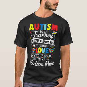 Autismus-Autismus ist eine Reise, die ich nie gepl T-Shirt