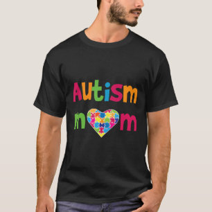Autismus Autismus Mama-Autistische Bewusstseinsbil T-Shirt