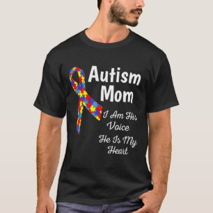 Autismus-Autismus-Mutter Ich Bin Seine Stimme neu T-Shirt