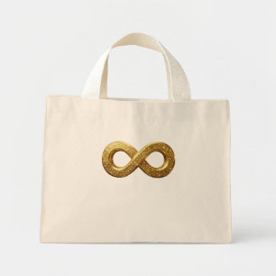 Autismus, autistisch, Tragetasche, Tasche, Unendli Mini Stoffbeutel