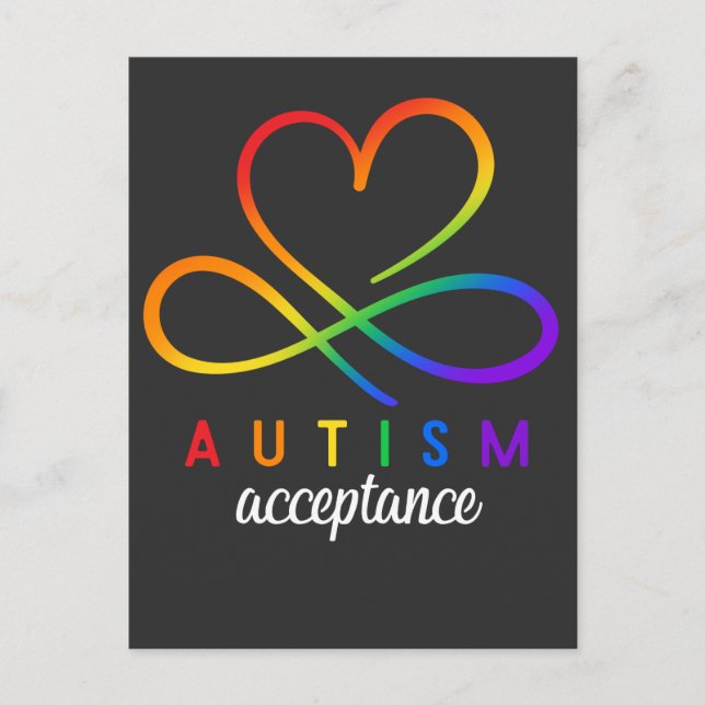 Autismus Awareness Boys Mädchen Autistische Kinder Postkarte (Vorderseite)