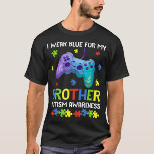 Autismus Awareness Boys Videospiel Ich trage Blau T-Shirt