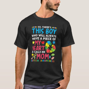 Autismus Awareness Mutter Es gibt diesen Jungen, d T-Shirt