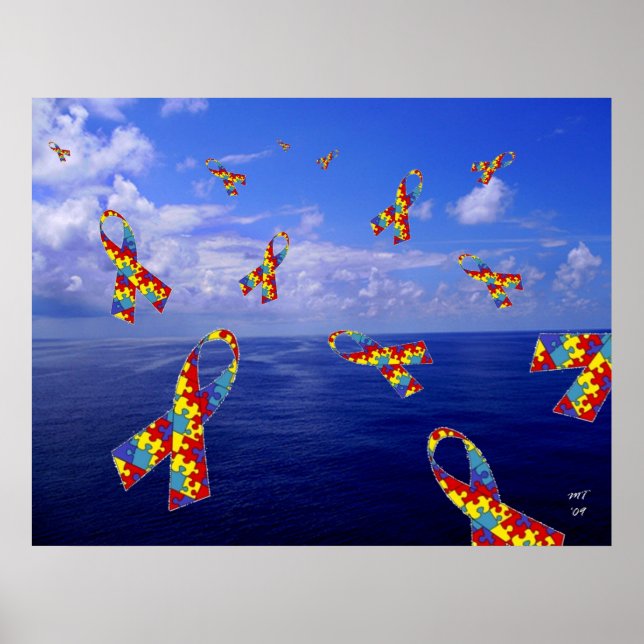 Autismus Awareness Poster (Vorne)