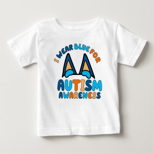 Autismus Awareness T - Shirt (Vorderseite)