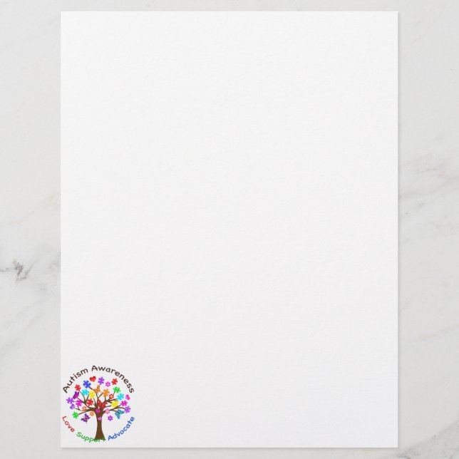 Autismus Awareness Tree (Vorderseite)