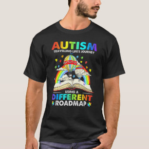 Autismus bereist Lebensreise mit einer anderen Kar T-Shirt