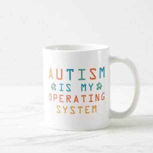 Autismus-Betriebssystem Kaffeetasse