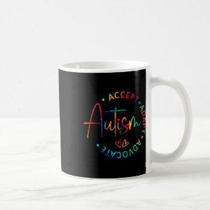 Autismus Bewusstsein Akzeptanz Adapt Advocate Auti Kaffeetasse