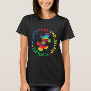 Autismus Bewusstsein Akzeptanz Adapt Advocate Auti T-Shirt