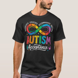 Autismus-Bewusstsein Akzeptanz Neurodiversität T-Shirt