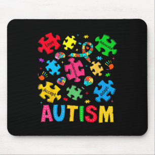 Autismus-Bewusstsein Akzeptieren Adaptieren Unters Mousepad